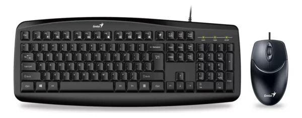 Combo Teclado y Mouse Alambrico Logitech KM200