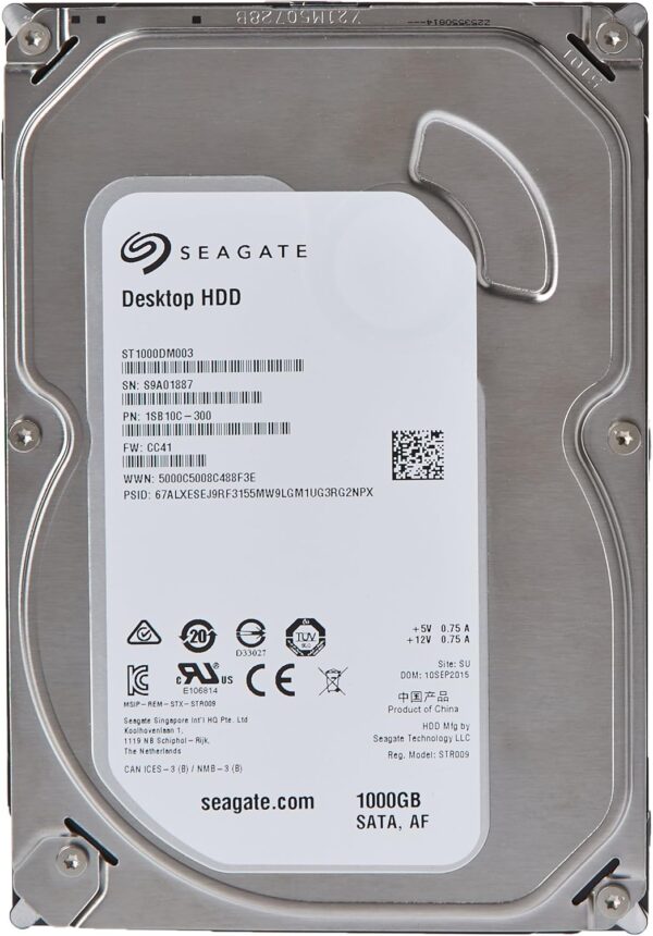 Disco Duro Interno 1TB SATA para PC o DVR – Seagate / WD / Hitachi (Según Disponibilidad)